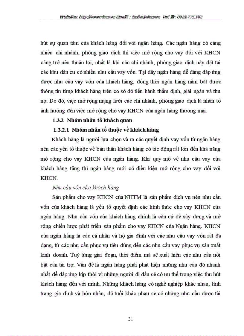 image for page Mở rộng cho vay đối với khách hàng cá nhân tại ngânhàng NHNo PTNT AgriBank chi nhánh Chợ Mơ