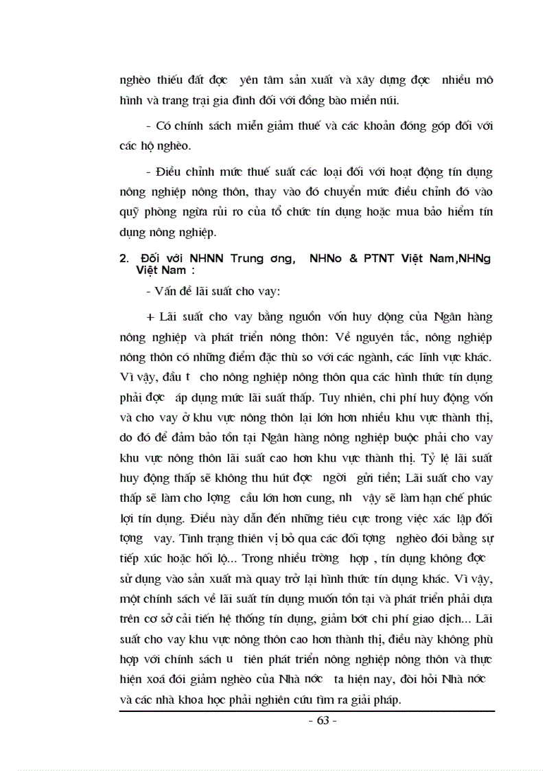 image for page Tín dụng ngân hàng đối với chương trình xoá đói giảm nghèo tỉnh Hoà Bình