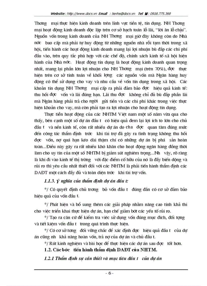 image for page Các giải pháp nhằm nâng cao chất lượng công tác thẩm định dự án đầu tư tại ngânhàng NHTMCP Nhà HN HabuBank