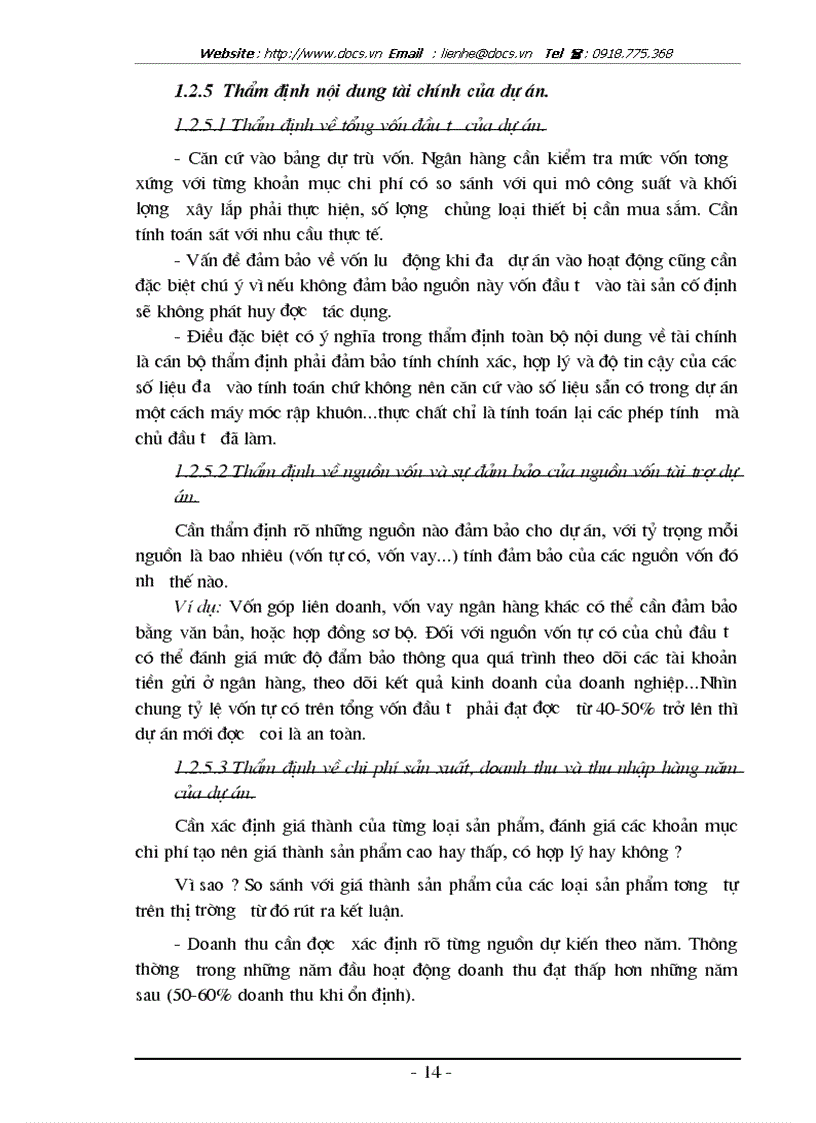 image for page Các giải pháp nhằm nâng cao chất lượng công tác thẩm định dự án đầu tư tại ngânhàng NHTMCP Nhà HN HabuBank
