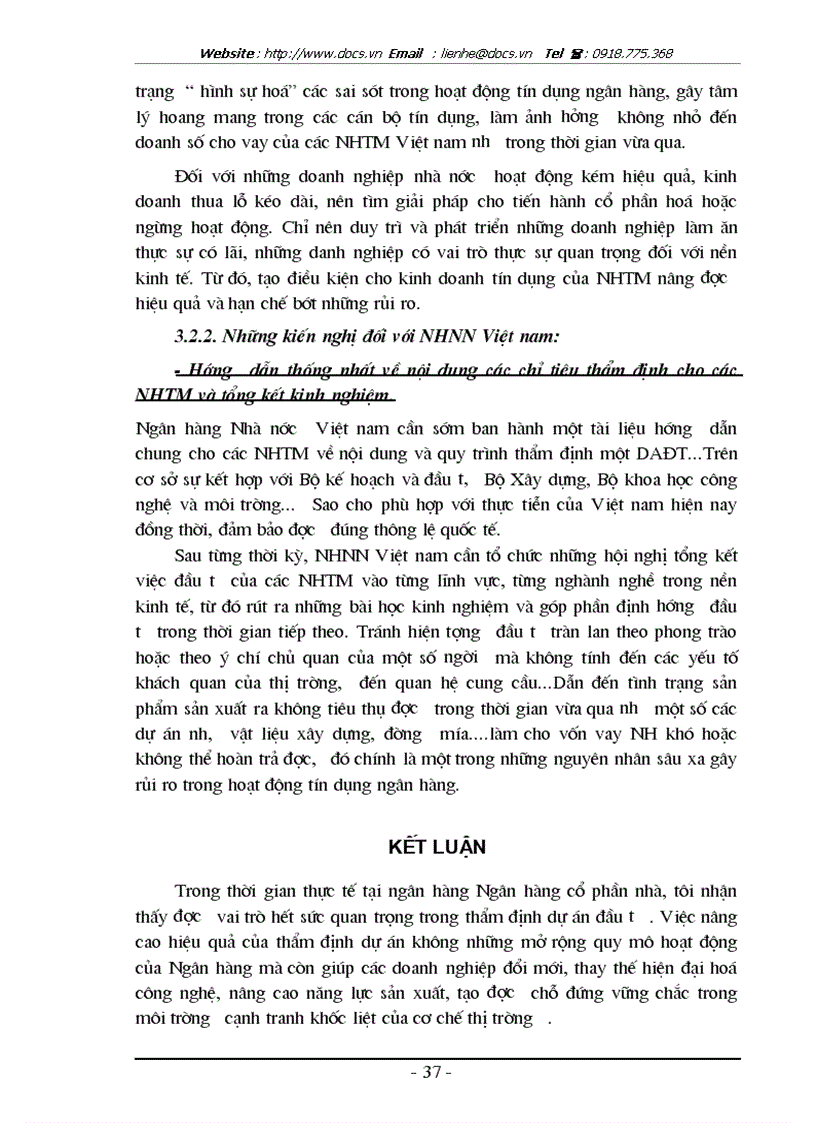 image for page Các giải pháp nhằm nâng cao chất lượng công tác thẩm định dự án đầu tư tại ngânhàng NHTMCP Nhà HN HabuBank