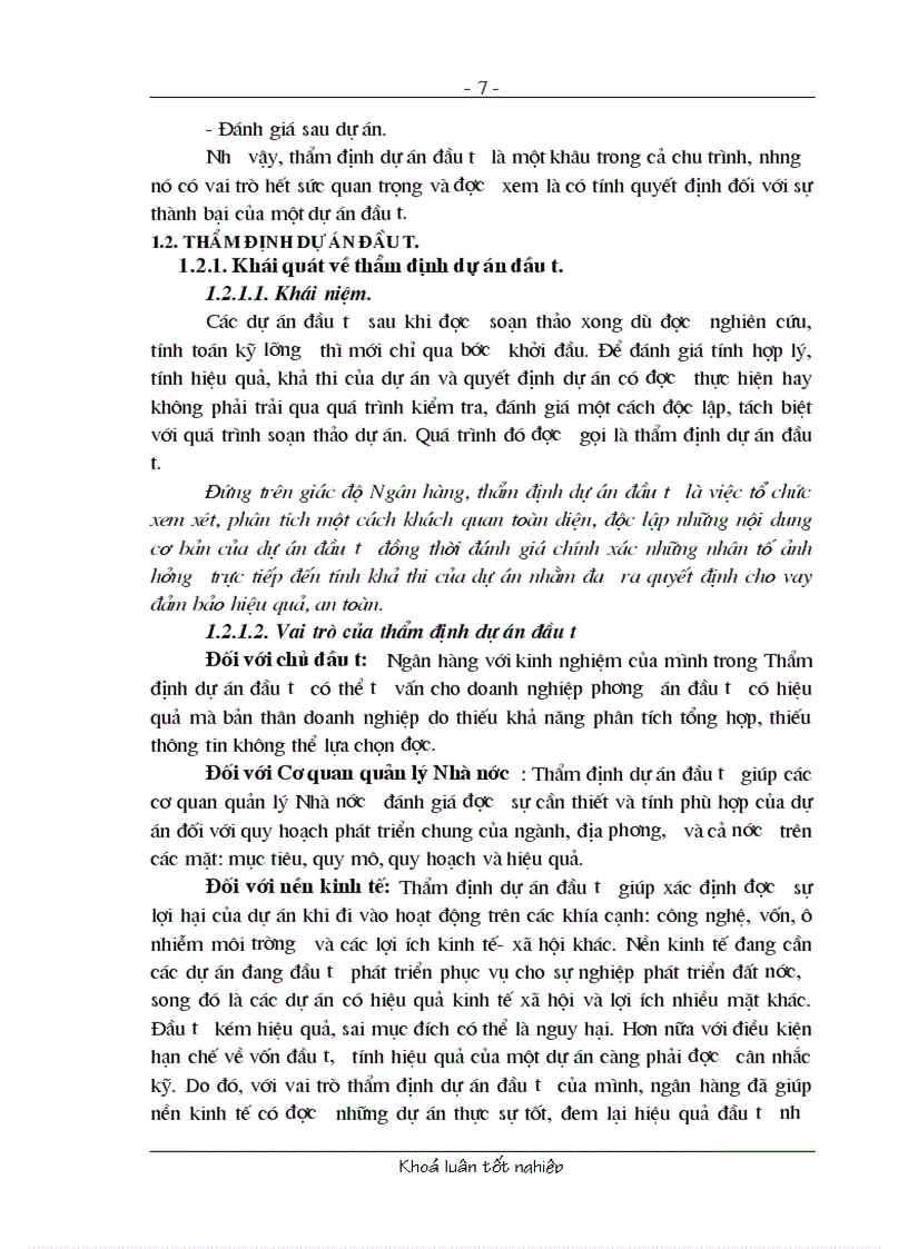 image for page Các giải pháp nhằm nâng cao chất lượng công tác thẩm định dự án đầu tư tại chi nhánh ngânhàng NHNo PTNT AgriBank Quận Ba Đình