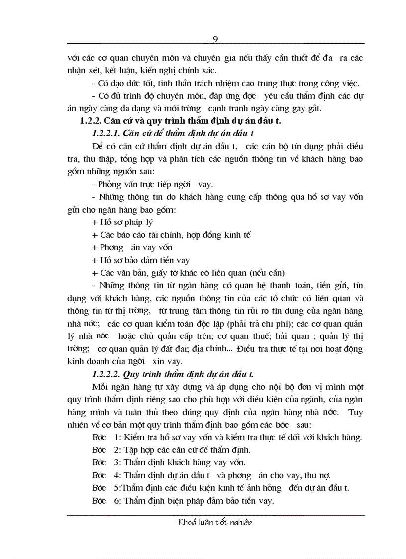image for page Các giải pháp nhằm nâng cao chất lượng công tác thẩm định dự án đầu tư tại chi nhánh ngânhàng NHNo PTNT AgriBank Quận Ba Đình
