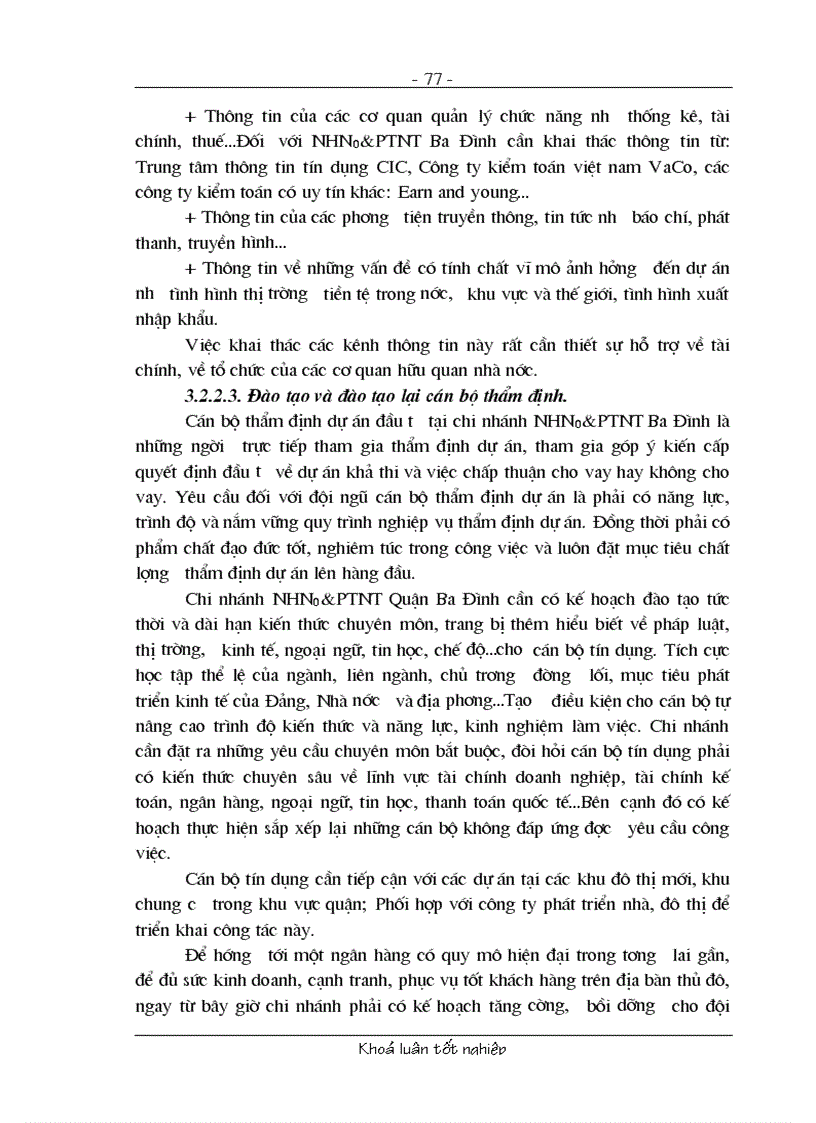 image for page Các giải pháp nhằm nâng cao chất lượng công tác thẩm định dự án đầu tư tại chi nhánh ngânhàng NHNo PTNT AgriBank Quận Ba Đình