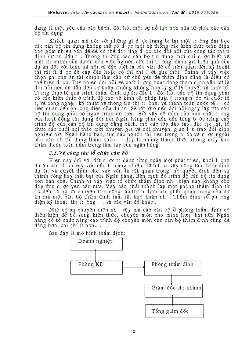 image for page 1số biện pháp nâng cao chất lượng thẩm định dự án đầu tư tại ngânhàng NHCT VietinBank khu vực 2 Hai Bà Trưng
