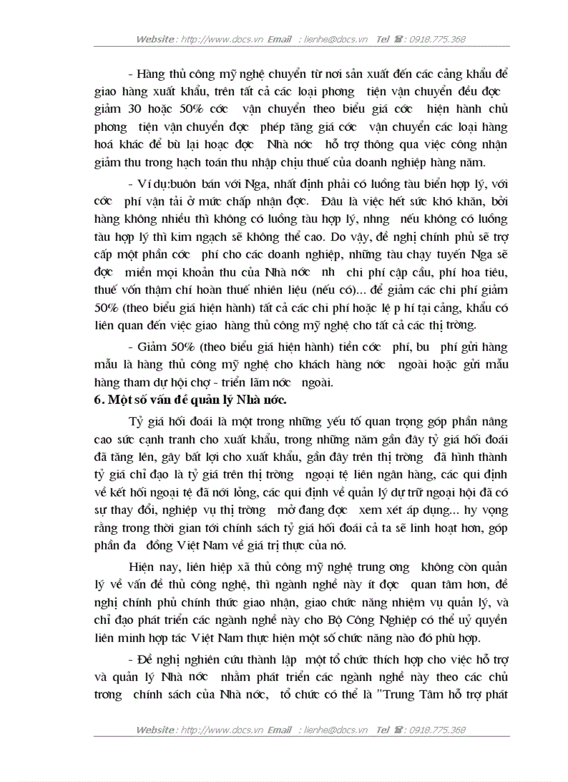 image for page Một số giải pháp đẩy mạnh xuất khẩu mặt hàng thủ công mỹ nghệ ở nước ta trọng giai đoạn hiện nay