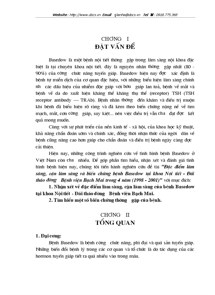 image for page Đặc điểm lâm sàng cận lâm sàng và biến chứng bệnh Basedow tại khoa Nội tiết Đái tháo đường Bệnh viện Bạch Mai trong 4 năm 1998 200