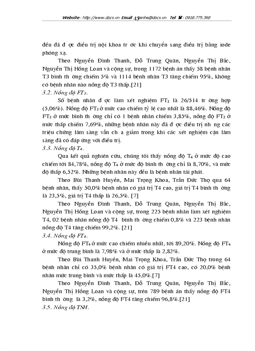 image for page Đặc điểm lâm sàng cận lâm sàng và biến chứng bệnh Basedow tại khoa Nội tiết Đái tháo đường Bệnh viện Bạch Mai trong 4 năm 1998 200
