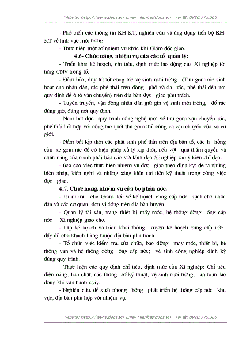 image for page Một số giải pháp xây dựng hệ thống quản lý môi trường ISO 14001 ở Xí nghiệp môi trường đô thị huyện Thanh Trì