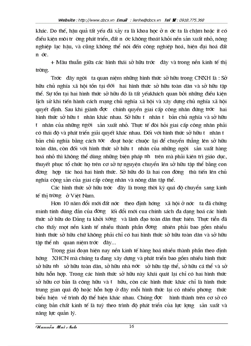 image for page Mâu thuẫn biện chứng và sự vận dụng nó trong quá trình chuyển sang kinh tế thị trường ở Việt Nam