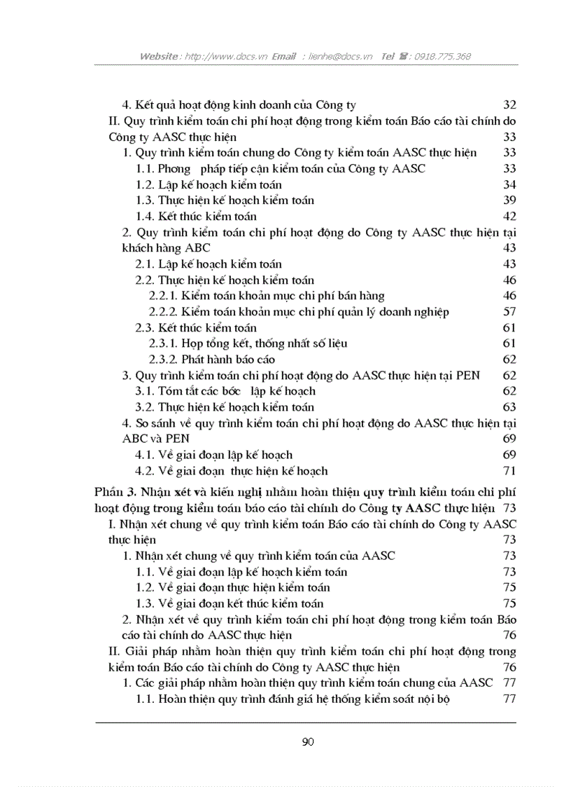 image for page Quy trình kiểm toán chi phí hoạt động trong Kiểm toán Báo cáo tài chính do Công ty dịch vụ tư vấn Tài chính Kế toán và Kiểm toán AASC thực hiện