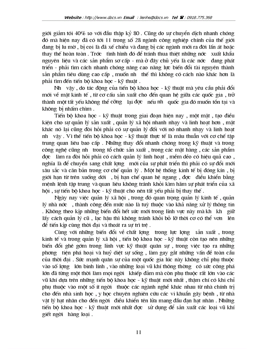 image for page Ýthức và vai trò của tri thức khoa học trong công cuộc đổi mới của nước ta hiện nay