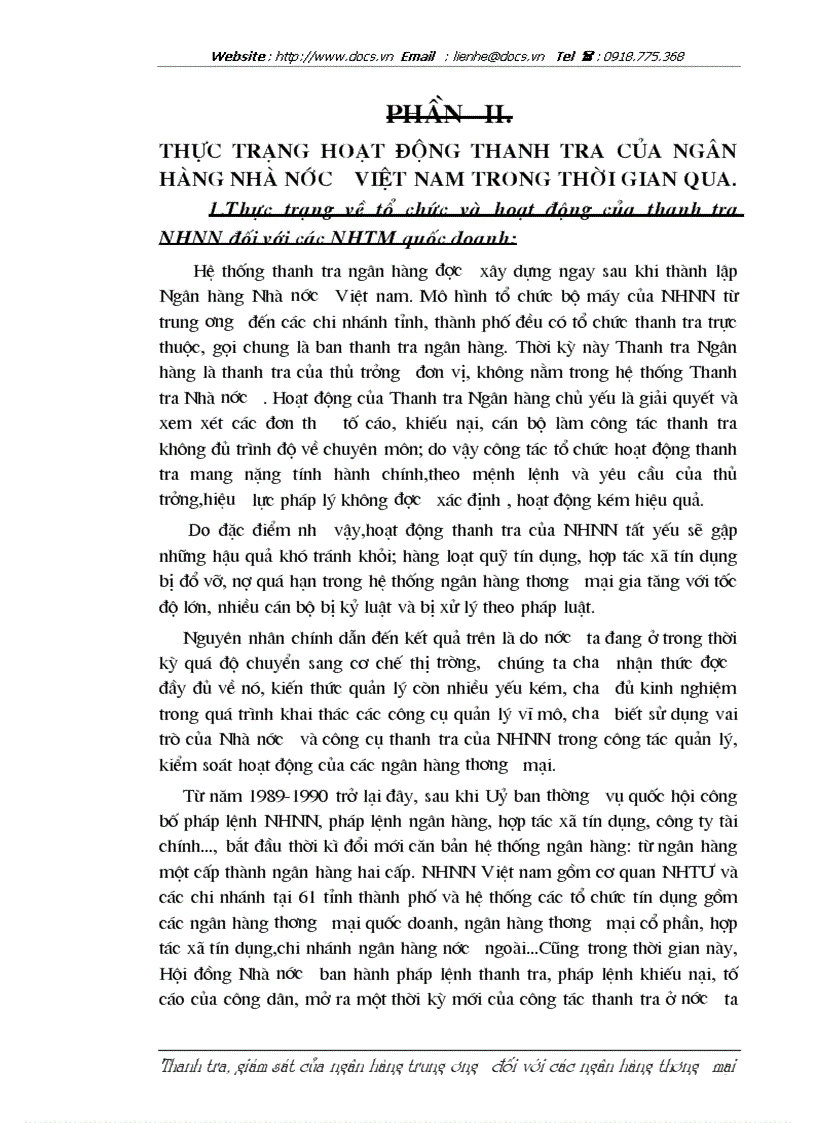 image for page Thanh tra giám sát của NHTW là một công cụ quan trọng để thực hiện sự quản lý Nhà nước trong lĩnh vực hoạt động ngân hàng