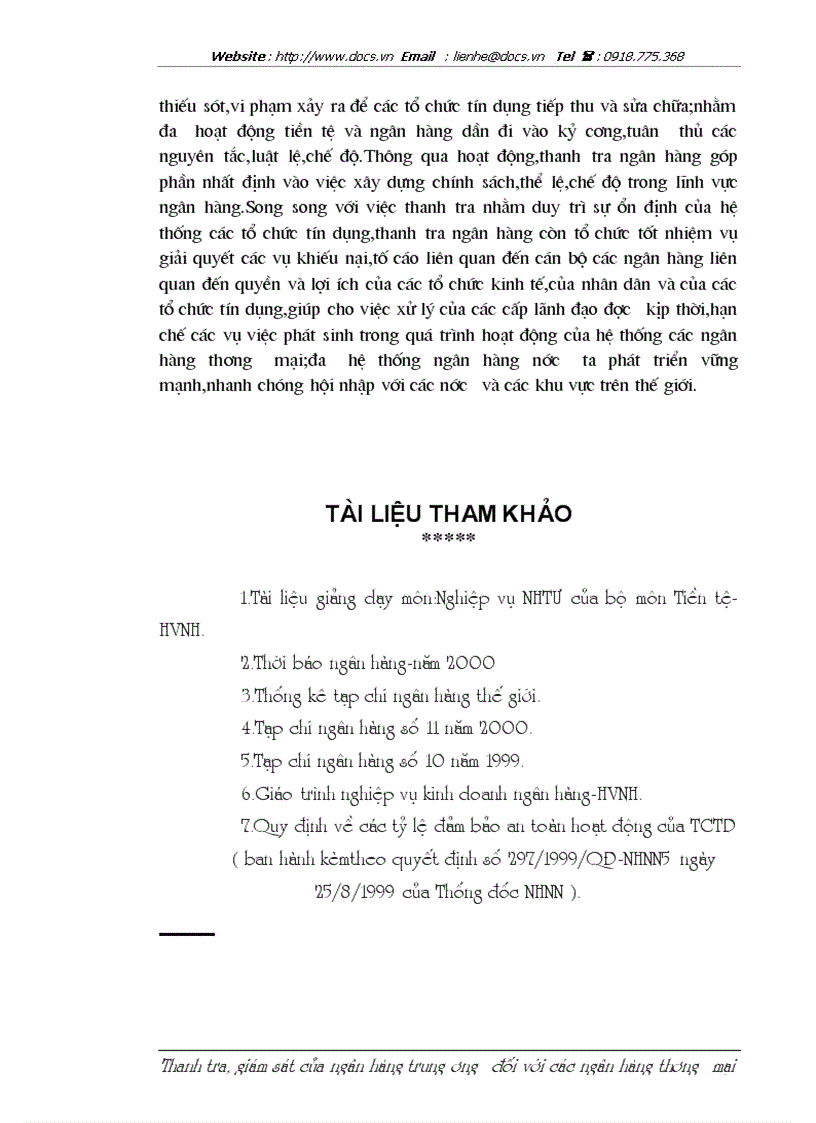 image for page Thanh tra giám sát của NHTW là một công cụ quan trọng để thực hiện sự quản lý Nhà nước trong lĩnh vực hoạt động ngân hàng