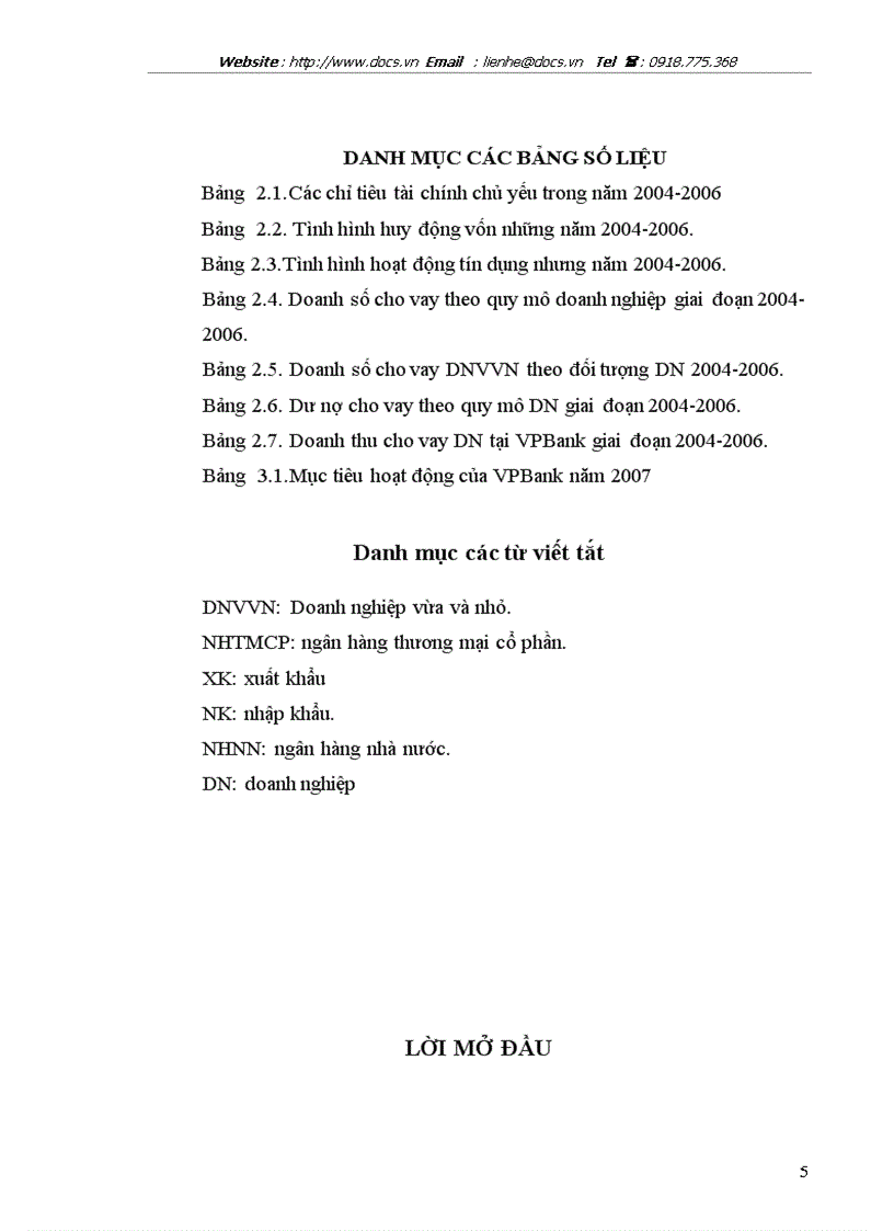 image for page Mở rộng cho vay đối với các DNV N tại ngânhàng NHTMCP các DN Ngoài QD VPBank