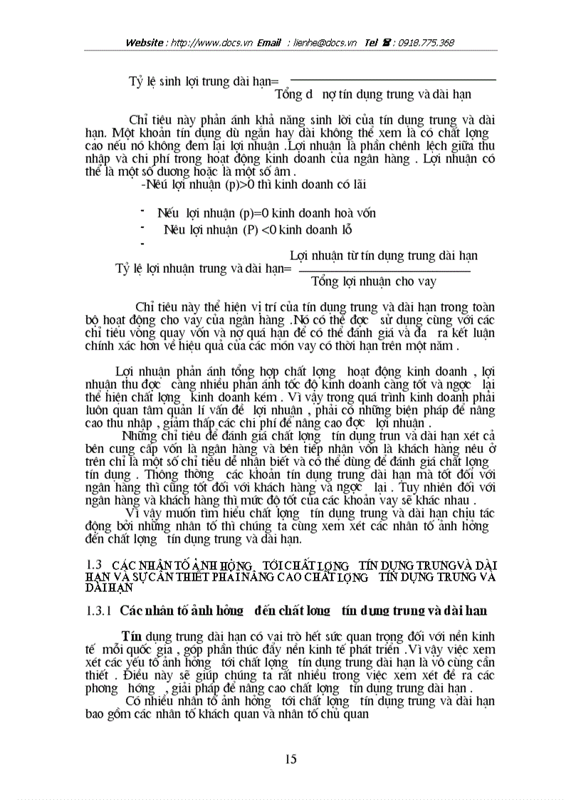 image for page Giải pháp nâng cao chất lượng tín dụng trung dài hạn tại ngânhàng NHNo PTNT AgriBank Sơn Tây