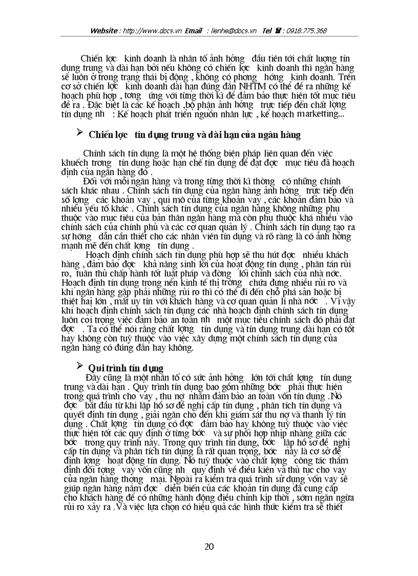 image for page Giải pháp nâng cao chất lượng tín dụng trung dài hạn tại ngânhàng NHNo PTNT AgriBank Sơn Tây