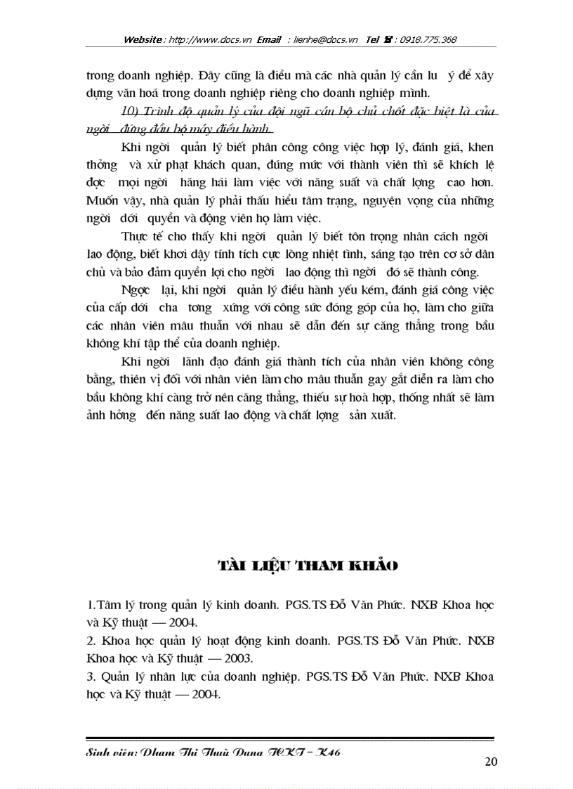 image for page Trình bầy tác động làm ô nhiễm bầu không khí tập thể của điều phối doanh nghiệp yếu kém