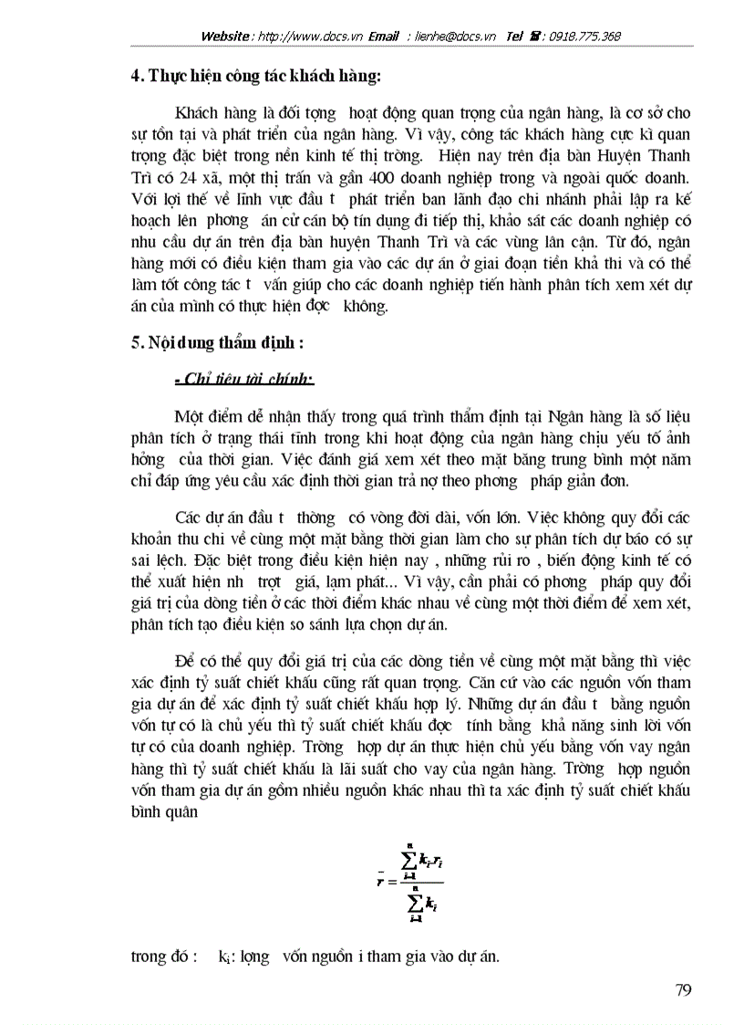 image for page Thẩm định dự án đầu tư tại Chi nhánh ngânhàng NHĐT PT BIDV Thanh Trì Hà Nội