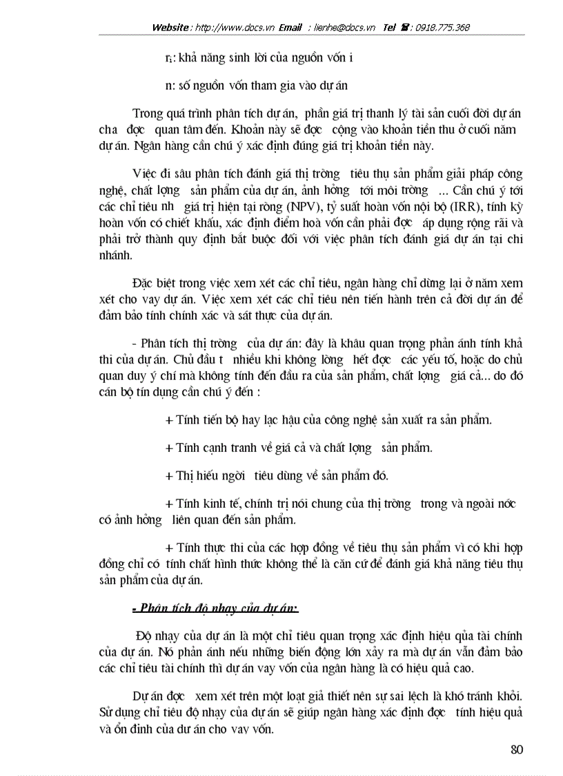 image for page Thẩm định dự án đầu tư tại Chi nhánh ngânhàng NHĐT PT BIDV Thanh Trì Hà Nội