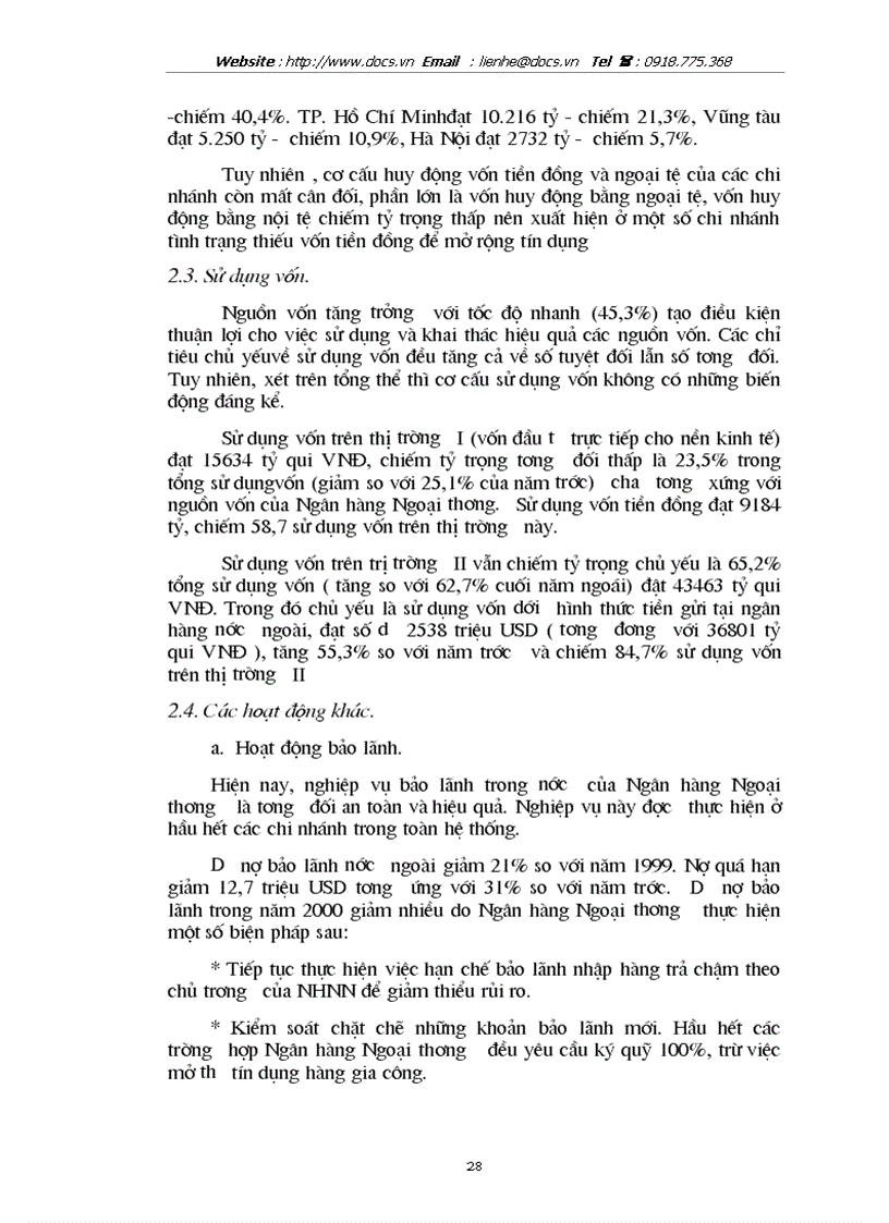 image for page Giải pháp nâng cao hiệu quả thẩm định dự án đầu tư tại ngânhàng NHTMCP Ngoại Thương VietcomBank VN