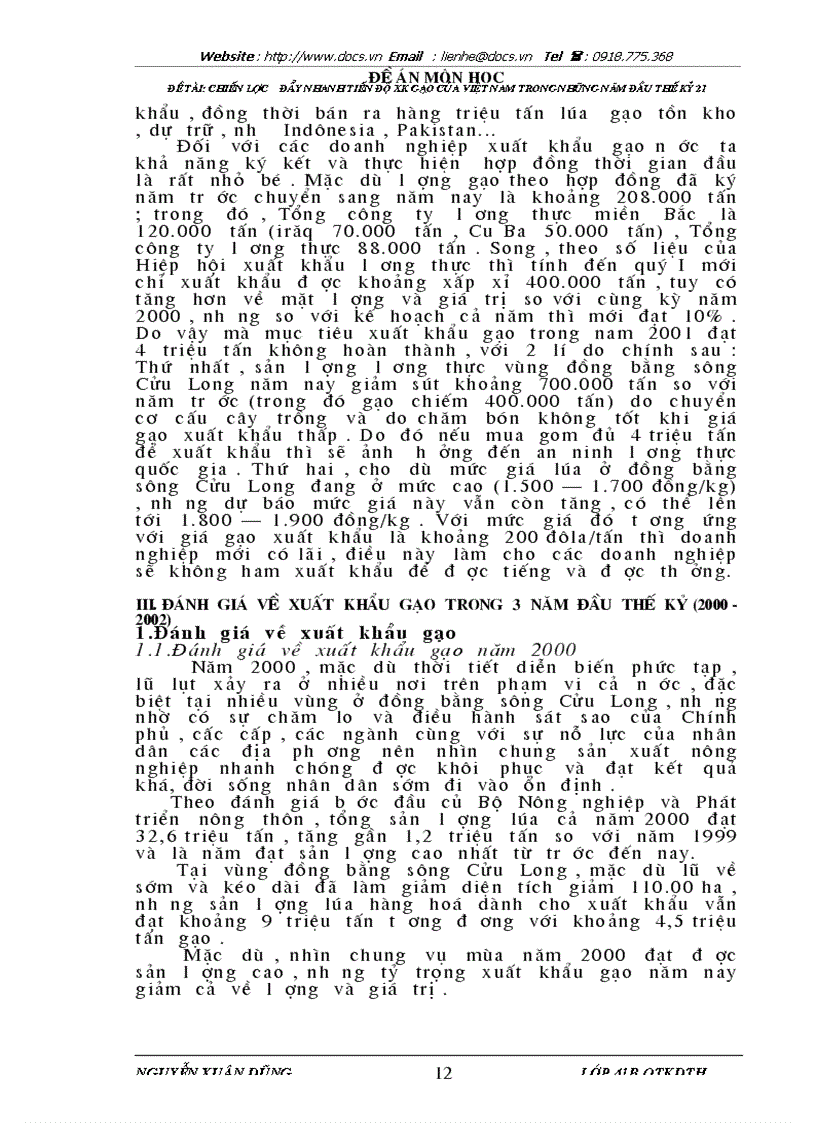 image for page Chiến lược đẩy nhanh xuất khẩu gạo trong những năm đầu thế kỷ XXI