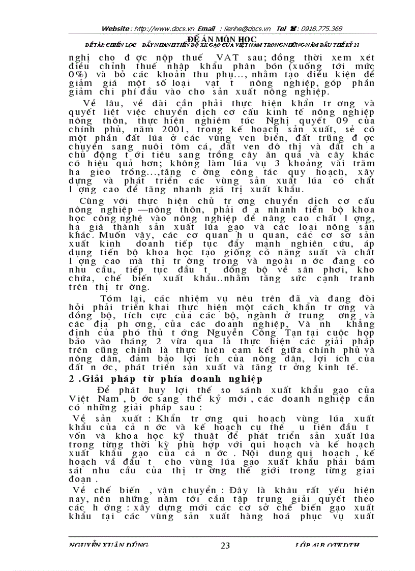 image for page Chiến lược đẩy nhanh xuất khẩu gạo trong những năm đầu thế kỷ XXI