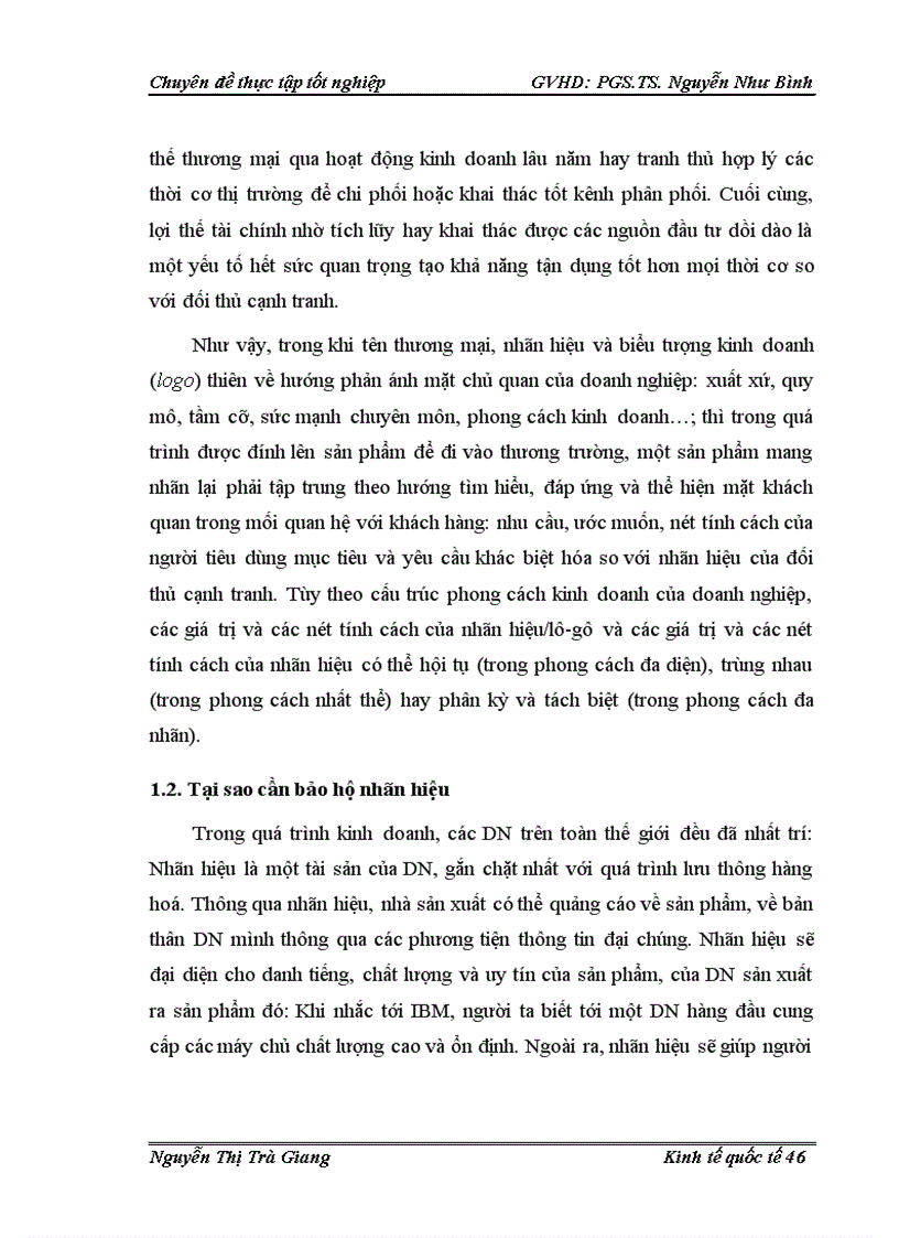 image for page Bảo hộ nhãn hiệu hàng hoá trong tiến trình hội nhập kinh tế quốc tế