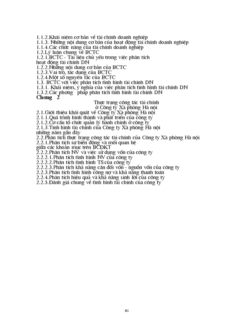 image for page Báo cáo tài chính với việc phân tích tình hình tài chính của doanh nghiệp