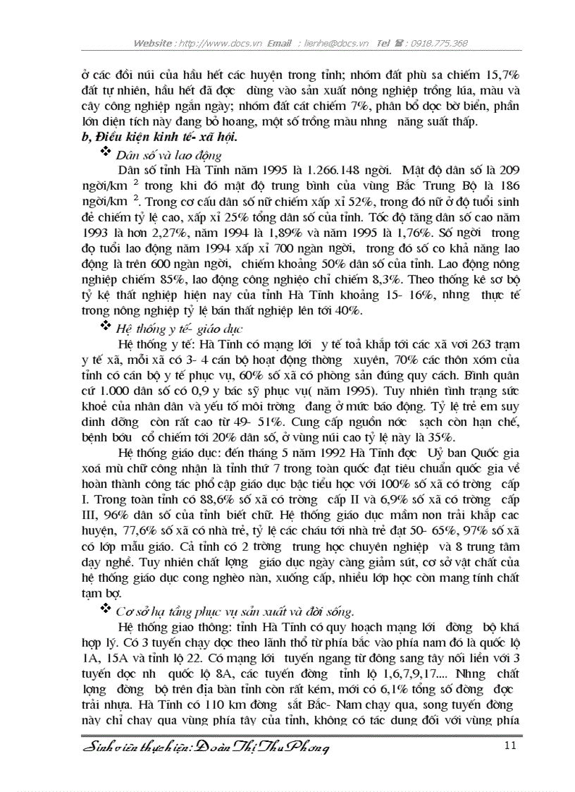 image for page Thực trạng những giải pháp chủ yếu nhằm xoá đói giảm nghèo ở nông thôn Hà Tĩnh