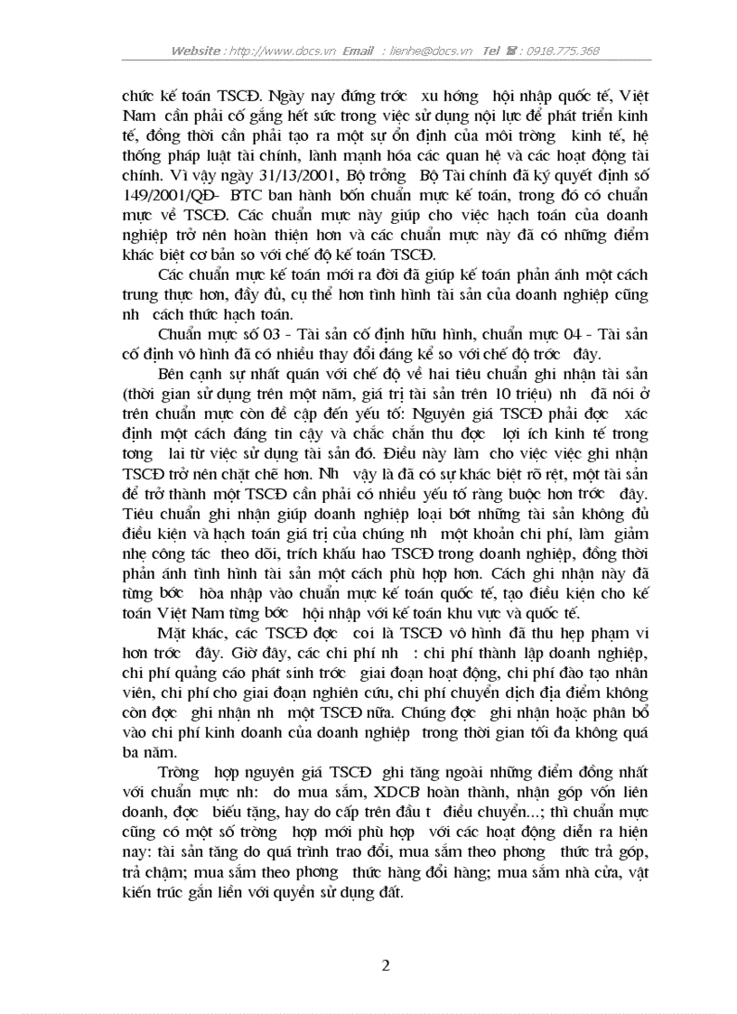 image for page Kế toán nội dung biến động TSCĐ hữu hình trong các doanh nghiệp theo hướng vận dụng hệ thống chuẩn mực kế toán Việt nam