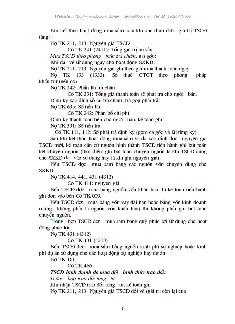 image for page Kế toán nội dung biến động TSCĐ hữu hình trong các doanh nghiệp theo hướng vận dụng hệ thống chuẩn mực kế toán Việt nam