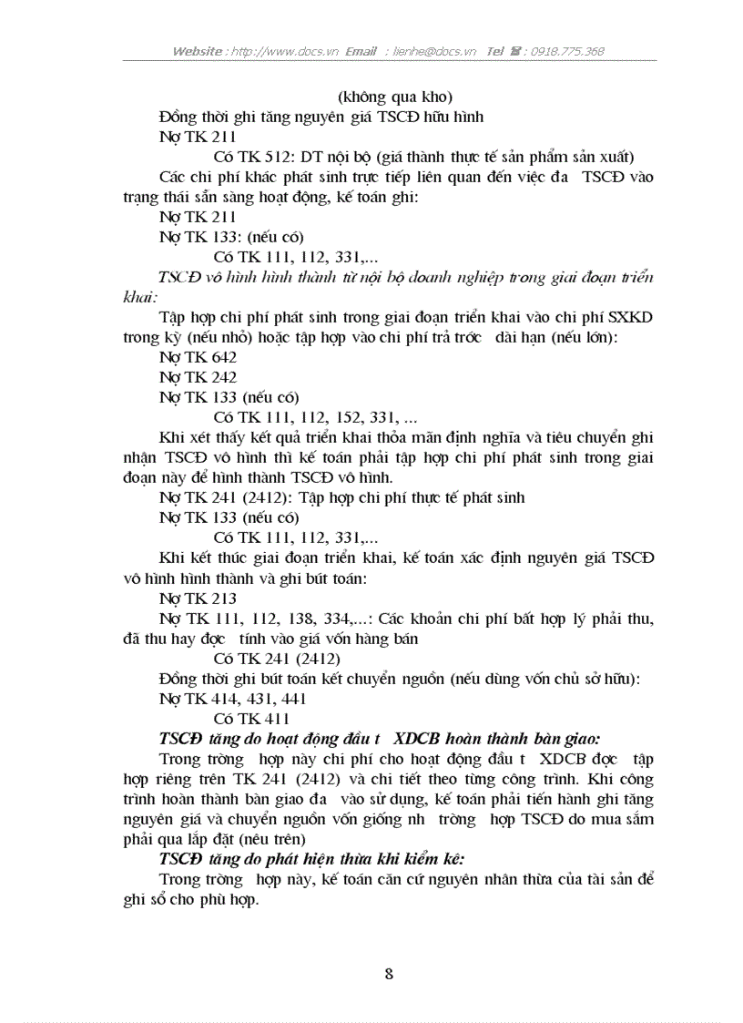 image for page Kế toán nội dung biến động TSCĐ hữu hình trong các doanh nghiệp theo hướng vận dụng hệ thống chuẩn mực kế toán Việt nam