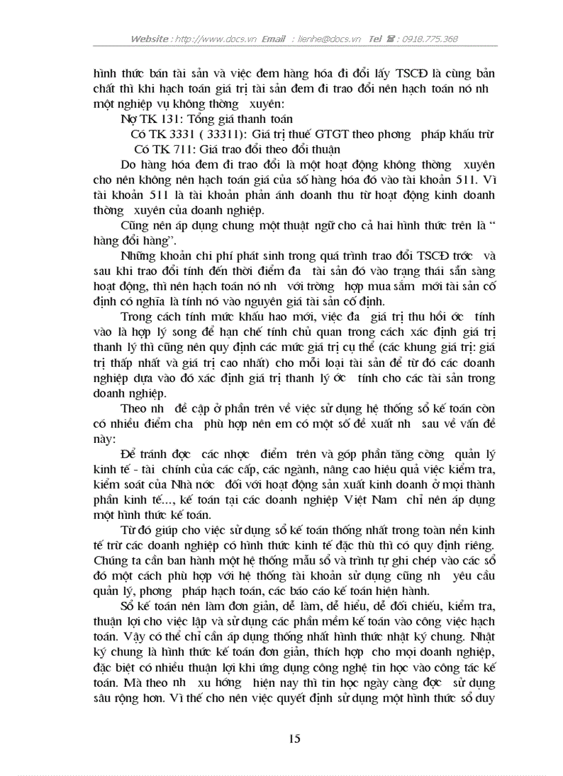 image for page Kế toán nội dung biến động TSCĐ hữu hình trong các doanh nghiệp theo hướng vận dụng hệ thống chuẩn mực kế toán Việt nam