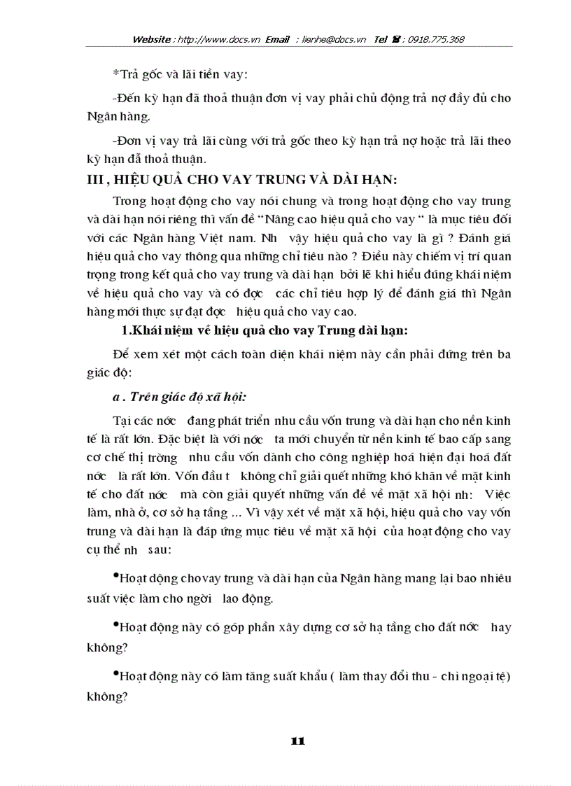 image for page Những giải pháp nhằm nâng cao hiệu quả tín dụng trung dài hạn tại ngânhàng NHCT VietinBank Hai Bà Trưng