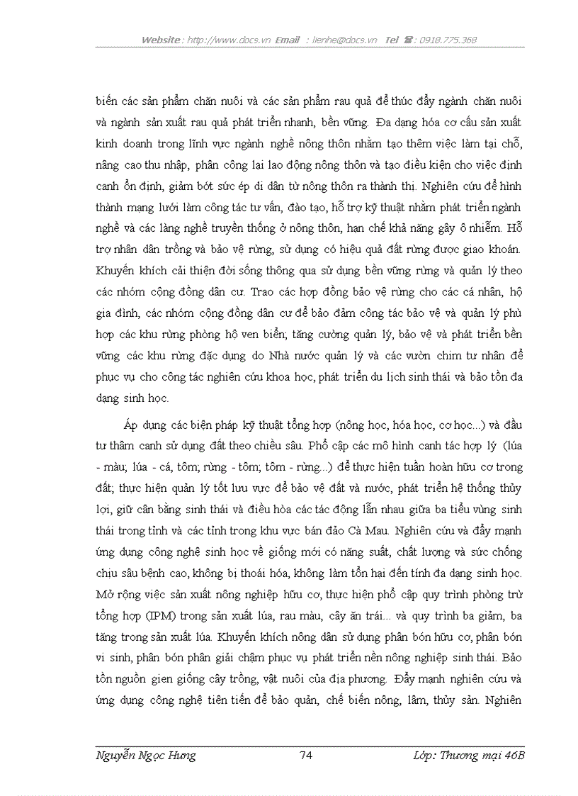 image for page Thực trạng xuất khẩu hàng nông sản của các địa phương và TP ở nước ta hiện nay