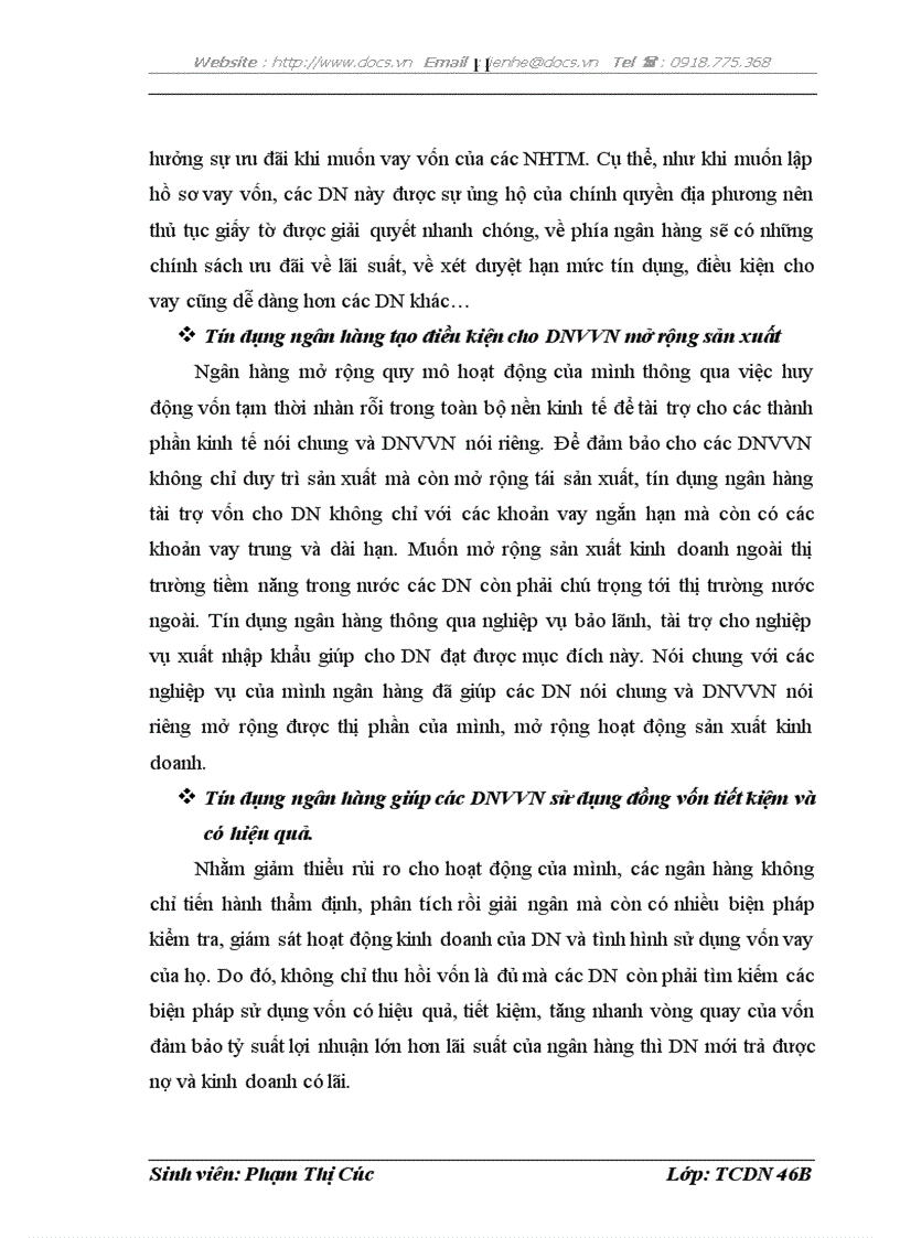 image for page Nâng cao chất lượng tín dụng đối với các doanh nghiệp vừa và nhỏ tại Chi nhánh Ngân hàng Nông nghiệp và Phát triển nông thôn Hà Nội