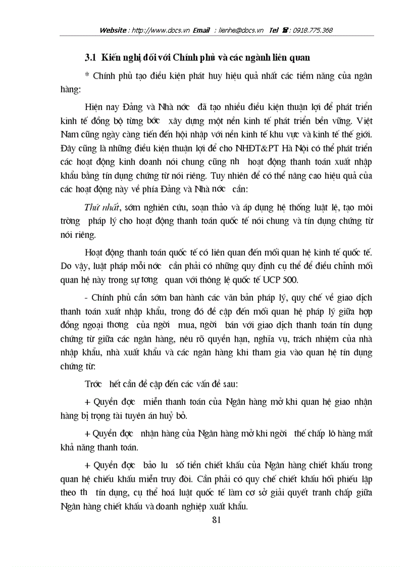image for page Hoàn thiện phát triển hoạt động thanh toán quốc tế thông qua phương thức tín dụng chứng từ L C tại ngânhàng NHĐT PT BIDV Hà Nội
