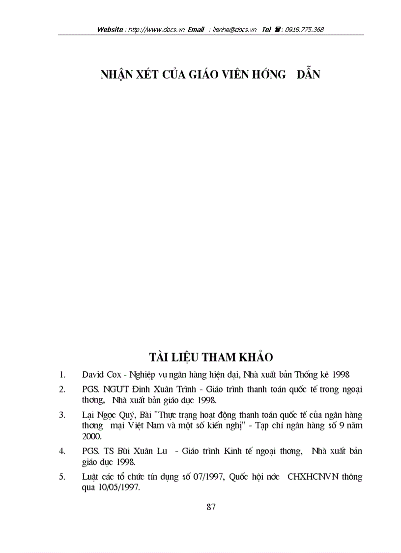 image for page Hoàn thiện phát triển hoạt động thanh toán quốc tế thông qua phương thức tín dụng chứng từ L C tại ngânhàng NHĐT PT BIDV Hà Nội