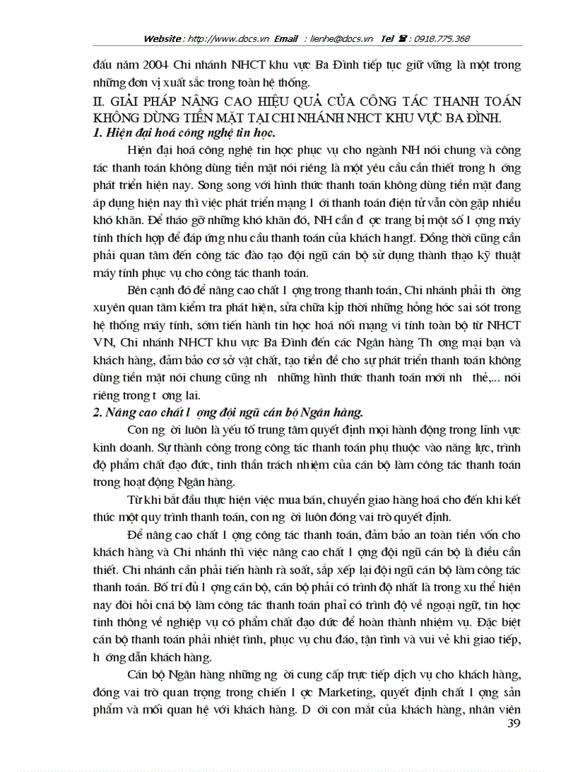 image for page 1số giải pháp nhằm mở rộng công tác thanh toán không dùng tiền mặt tại Chi nhánh ngânhàng NHCT VietinBank khu vực Ba Đình