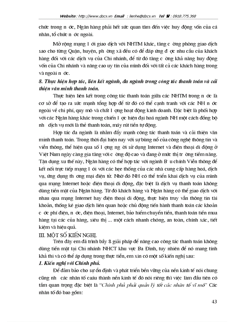 image for page 1số giải pháp nhằm mở rộng công tác thanh toán không dùng tiền mặt tại Chi nhánh ngânhàng NHCT VietinBank khu vực Ba Đình