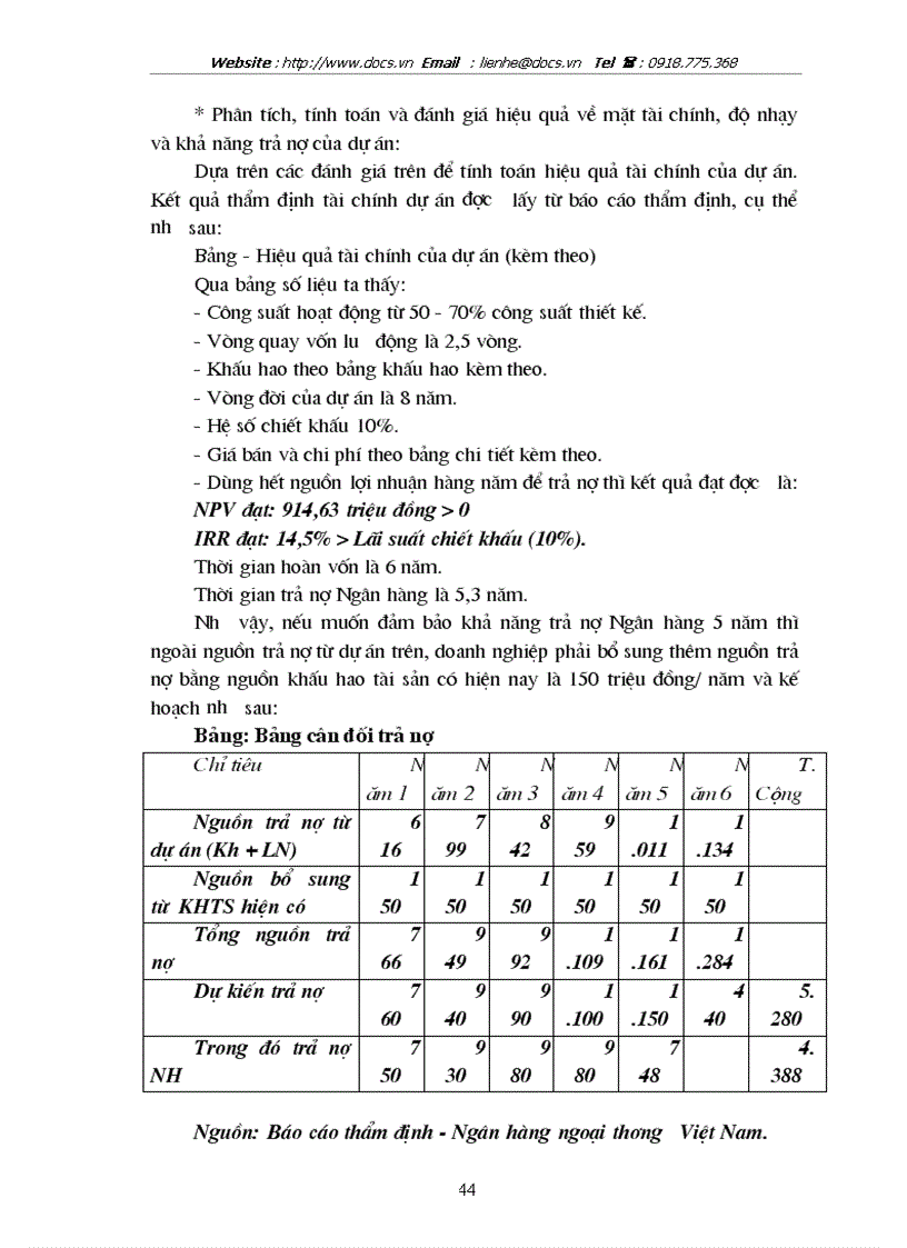 image for page Nâng cao chất lượng thẩm định tài chính dự án đầu tư trong hoạt động tín dụng tại ngânhàng NHTMCP Ngoại Thương VietcomBank