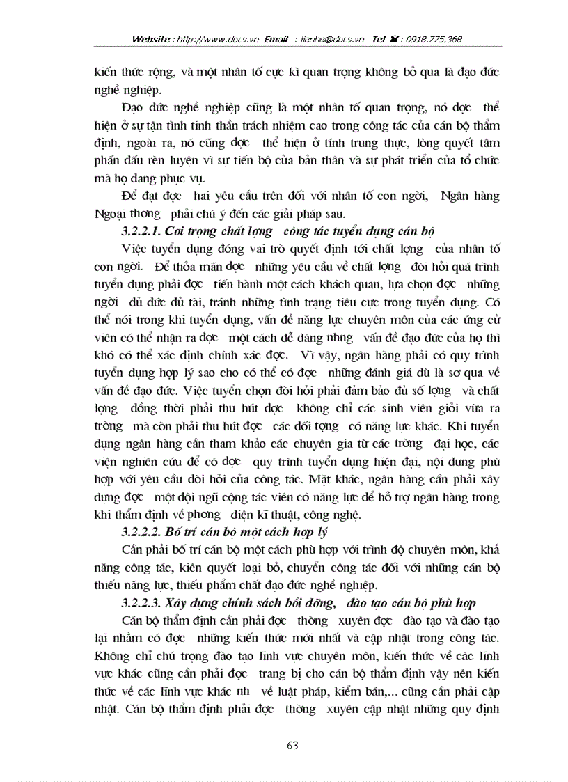 image for page Nâng cao chất lượng thẩm định tài chính dự án đầu tư trong hoạt động tín dụng tại ngânhàng NHTMCP Ngoại Thương VietcomBank