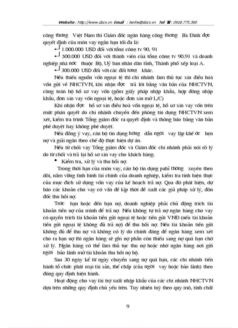 image for page 1số giải pháp nhằm nâng cao chất lượng tín dụng XNK tại Chi Nhánh ngânhàng NHCT VietinBank Ba Đình