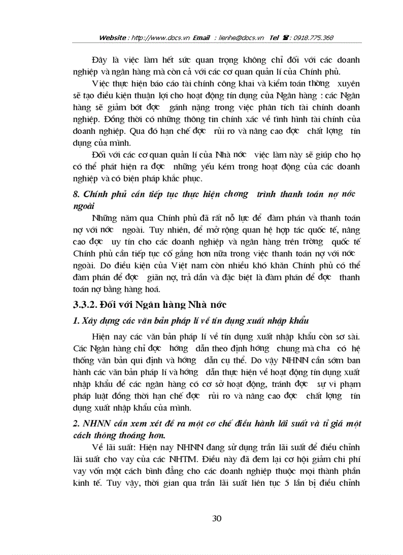 image for page 1số giải pháp nhằm nâng cao chất lượng tín dụng XNK tại Chi Nhánh ngânhàng NHCT VietinBank Ba Đình