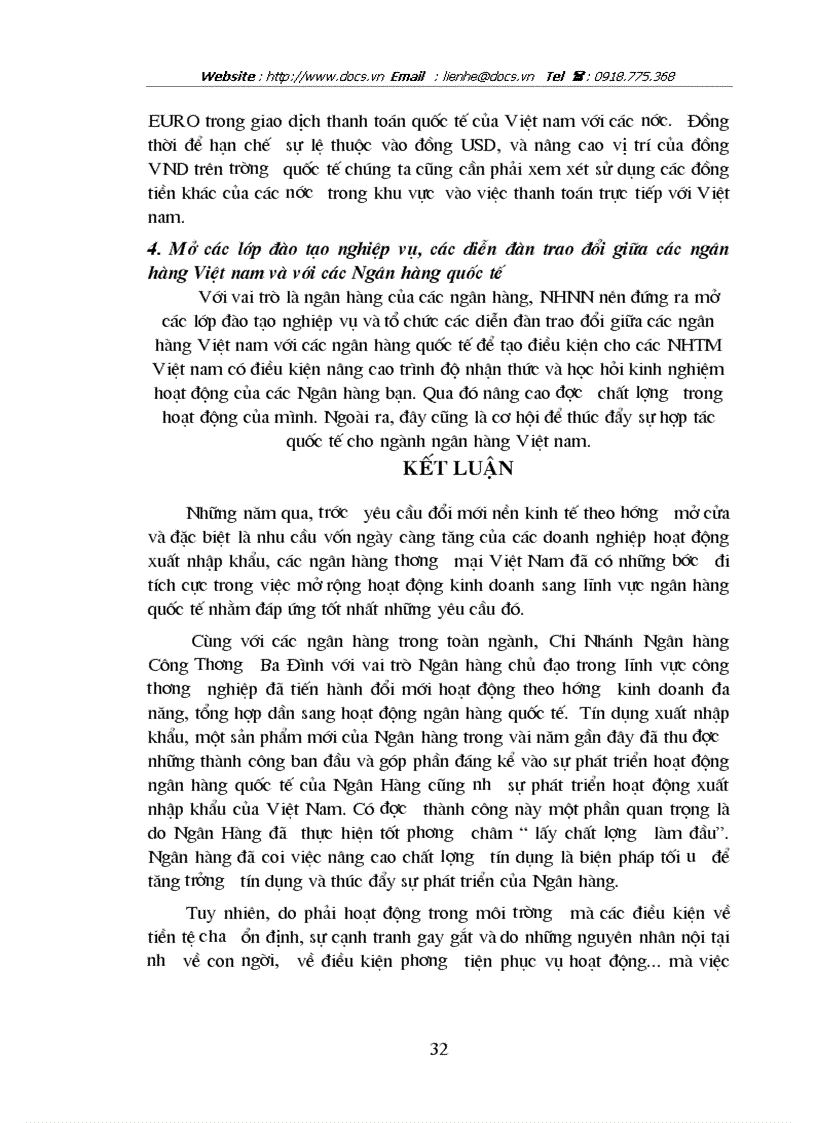 image for page 1số giải pháp nhằm nâng cao chất lượng tín dụng XNK tại Chi Nhánh ngânhàng NHCT VietinBank Ba Đình