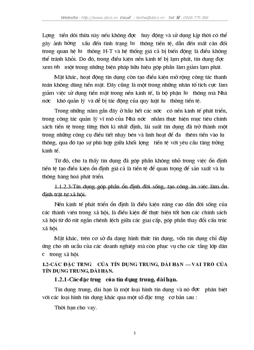 Thực trạng 1 số giải pháp nâng cao chất lượng tín dụng trung dài hạn tại ngânhàng NHCT VietinBank Hoàn Kiếm