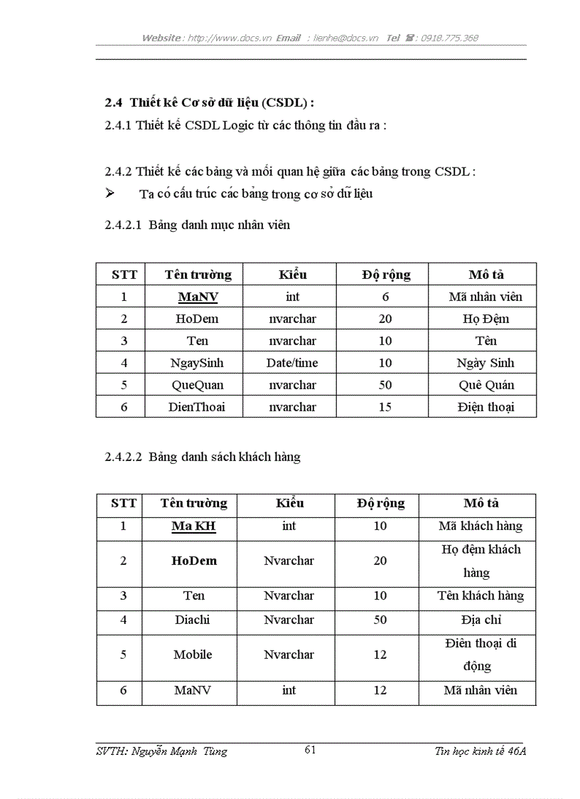 image for page Xây dựng hệ thống thông tin quản lý bán hàng tại công ty TNHH Đức Ngoan