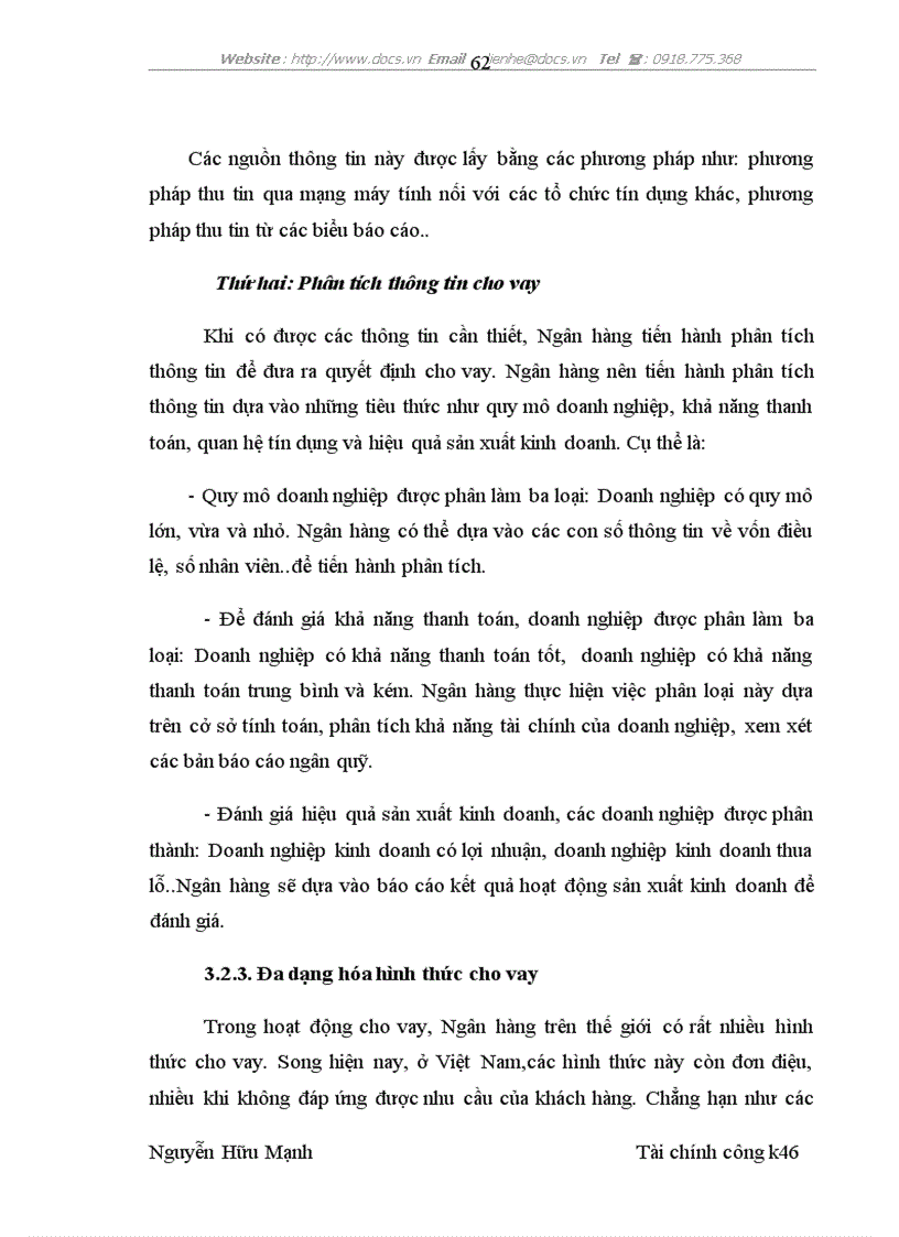 image for page Giải pháp nâng cao chất lượng cho vay tại Chi nhánh Ngân hàng Công Thương Đống Đa