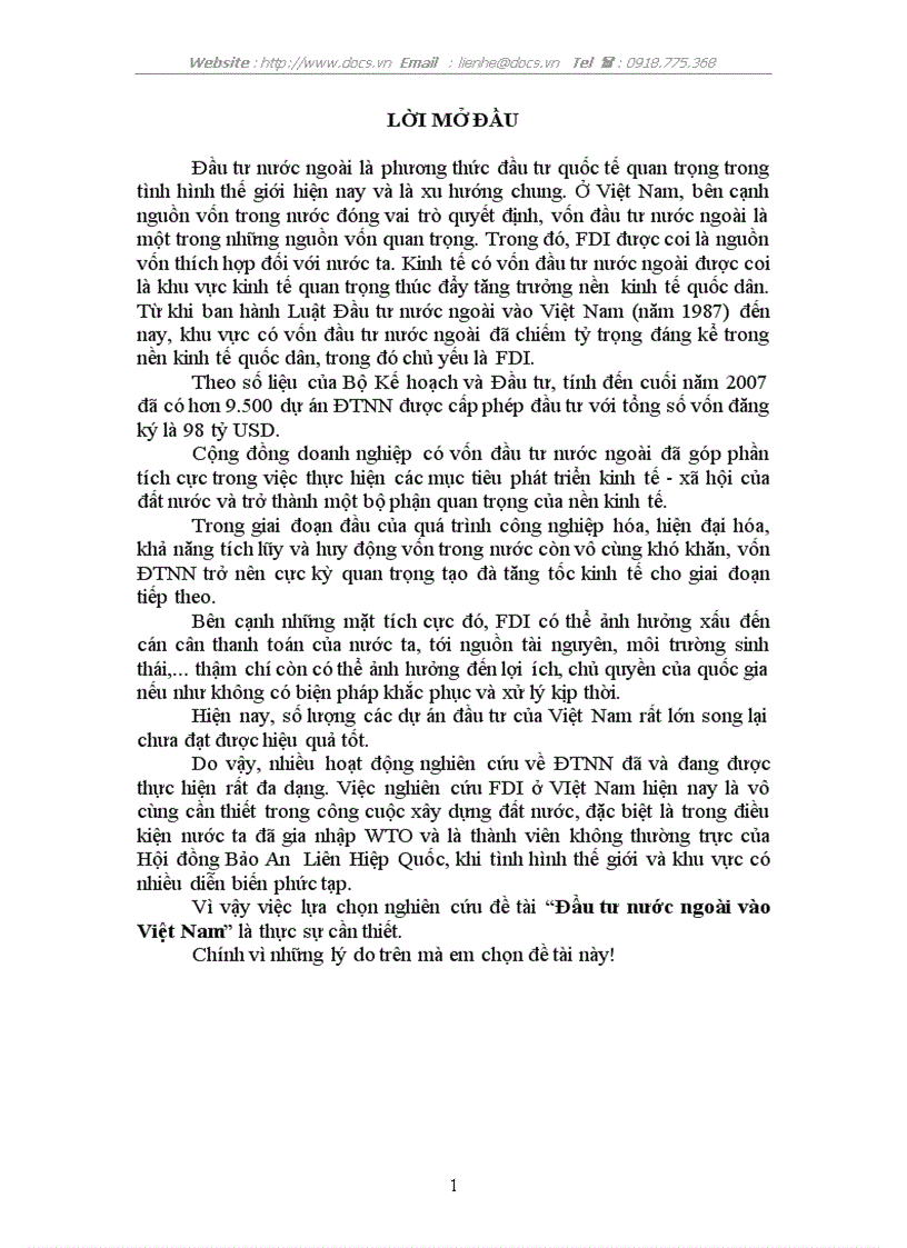 image for page Đầu tư nước ngoài vào Việt Nam